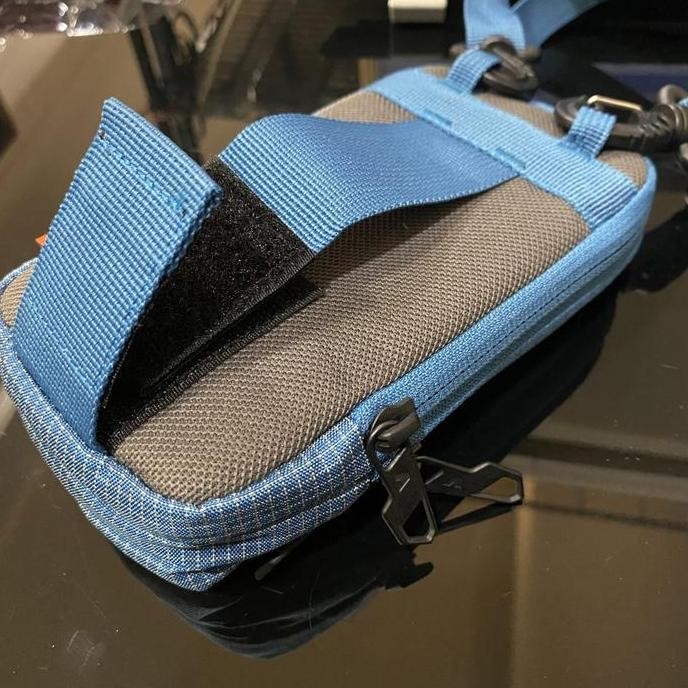 Tas Selempang Pria Tas Hp Kalibre 928058 Smartphone Case Selempang Pinggang - Blue