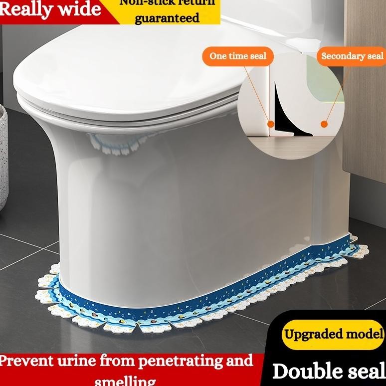 Pojok Toilet bowls kaset Tahan air Embun Pita perekat diri Tempel Stiker Penyegelan Rekaman kartun a