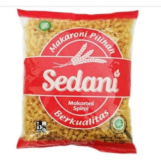 

Sedani Macaroni Bentuk Spiral / Pipa / Kerang [1 Kg]