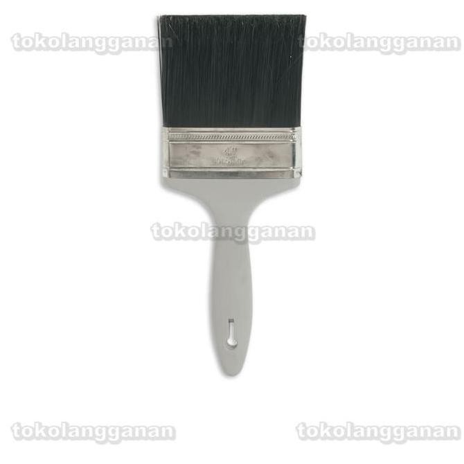 Kuas Cat Polyester 10 Cm - Abu-Abu