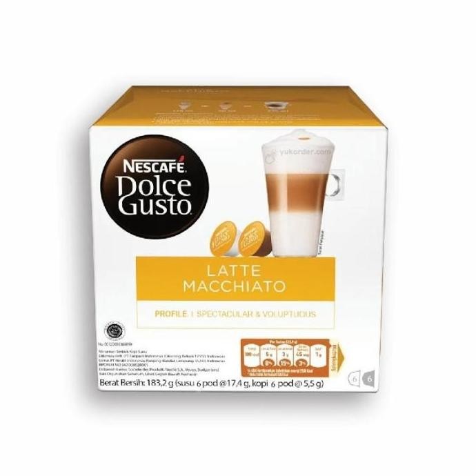 

NESCAFE DOLCE GUSTO KAPSUL ISI 12
