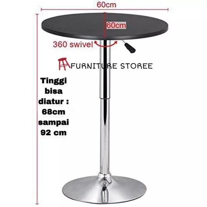 meja bar meja cafe meja barstool meja hidrolik minibar barstool