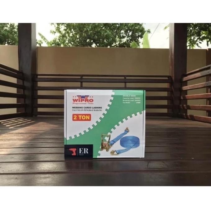 TERLARIS Tali WIPRO 2 Ton 6m 10m Webbing Cargo / Tali Pengikat / Tali Miniatur / Track Belt / Tali K