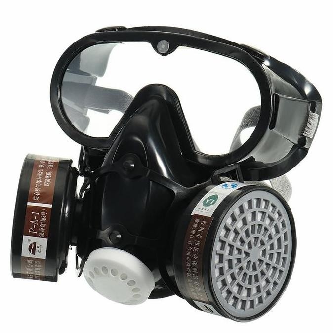 Masker Gas Respirator Full Face Anti-Dust Chemical - SF01