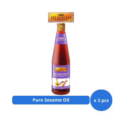 

Lee Kum Kee Pure Sesame Oil 750ml x 3 pcs
