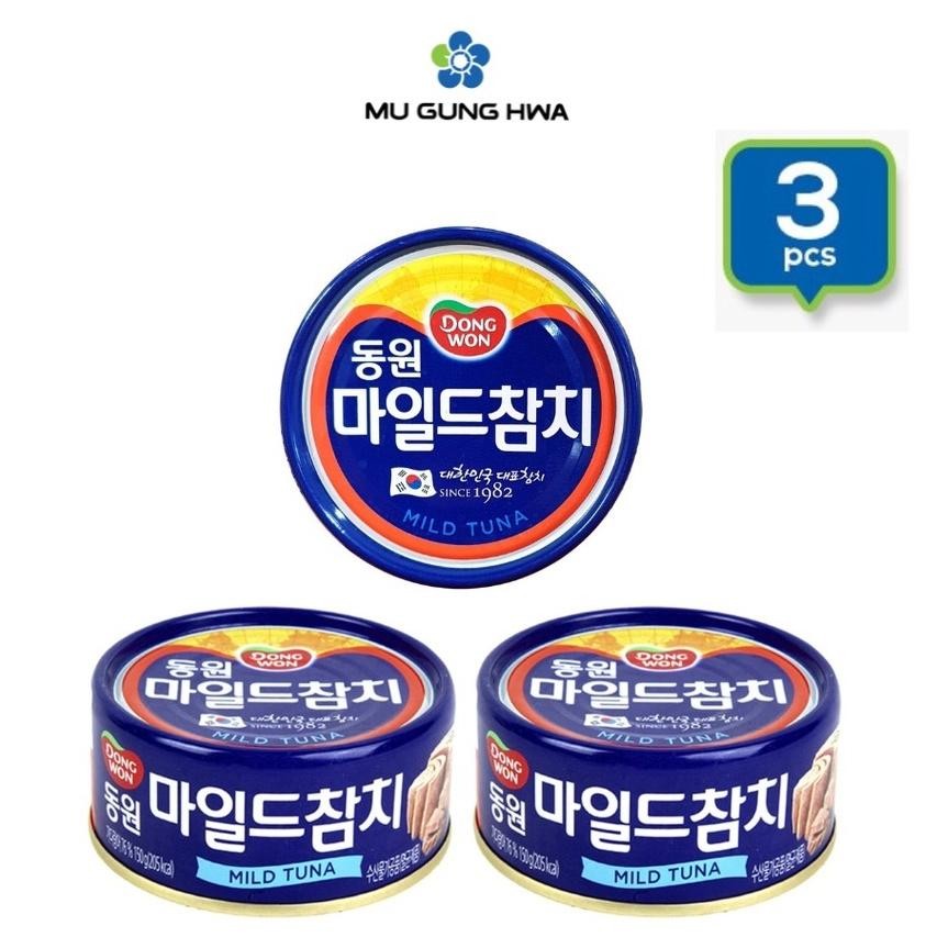 

READY STOK Dongwon Mild Tuna - 150g /3pcs Siap kirim