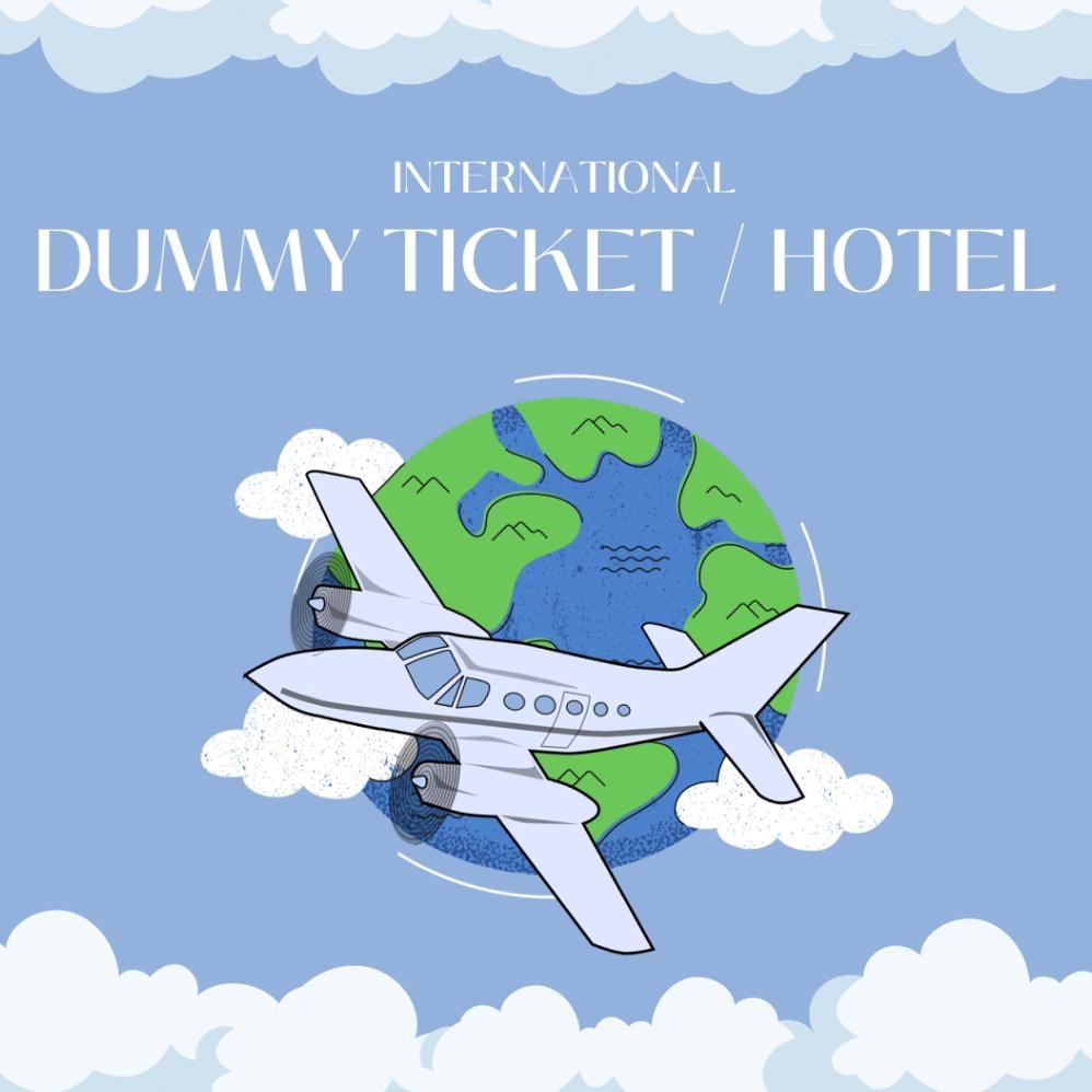 Jasa Pembuatan Dummy Ticket Tiket Hotel Fiktif Asuransi Untuk Keperluan Visa