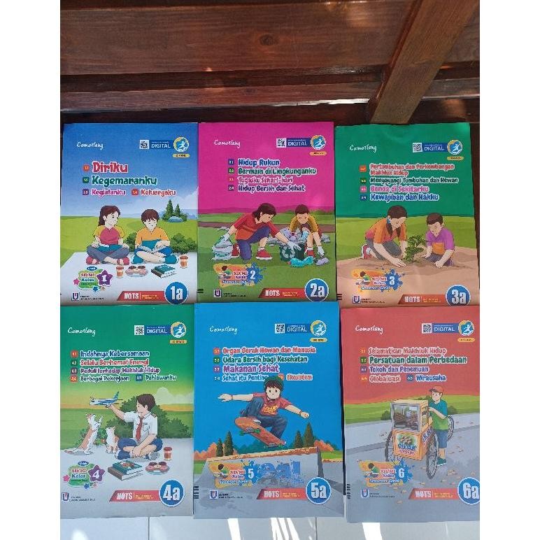 Original Buku Lks Tematik Cemerlang Kurikulum 2013 Kelas 1,2,3,4,5,6 Sd Semester 1 As23