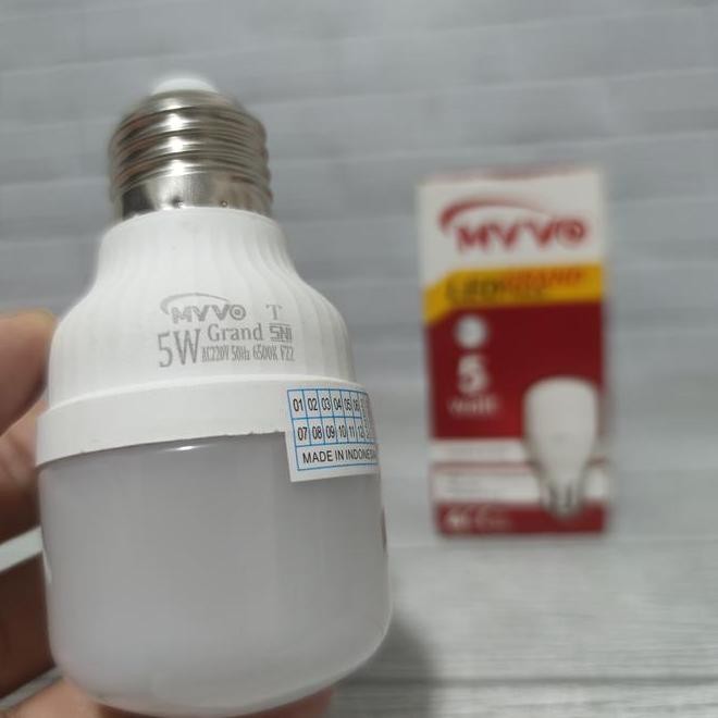 PROMO MYVO GRAND LAMPU LED T BULB CAPSULE 5W 5 WATT BOHLAM BERGARANSI (LISTRIK LAMPU RUMAH TANGGA KA