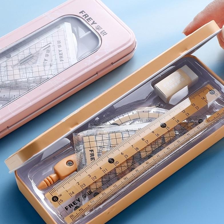 

Kuke [Dotding] Set Alat Geometri Presisi 8In1 Jangka/Penggaris Dengan Kotak Logam Anti Karat - Perlengkapan Pelajar Smp/Sma & Kantor H261 Pl30