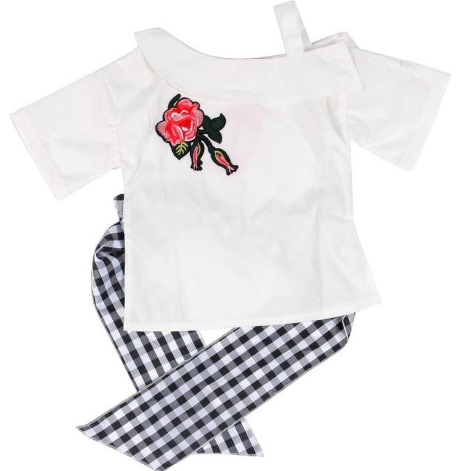 Atasan Anak Perempuan / One Shoulder Top - Moejoe