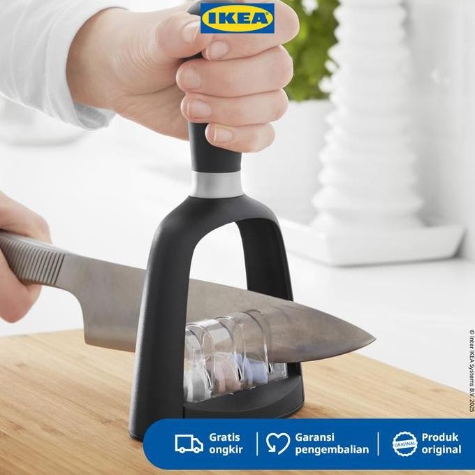 IKEA SKARANDE Pengasah Pisau Hitam Berkualitas CO