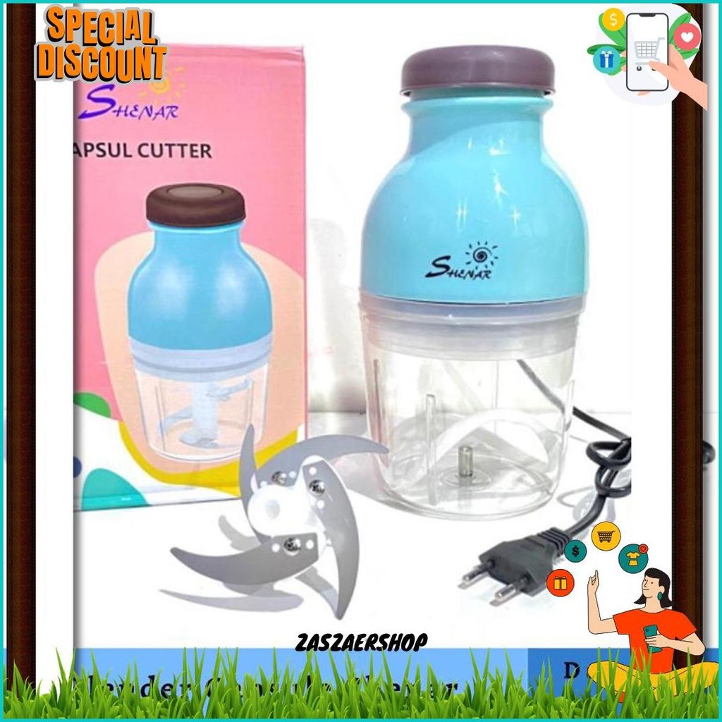 Blender Kapsul Sqrs / Penggiling Daging / Blender Capsule / Blender Kapsul Royalton Original Produk