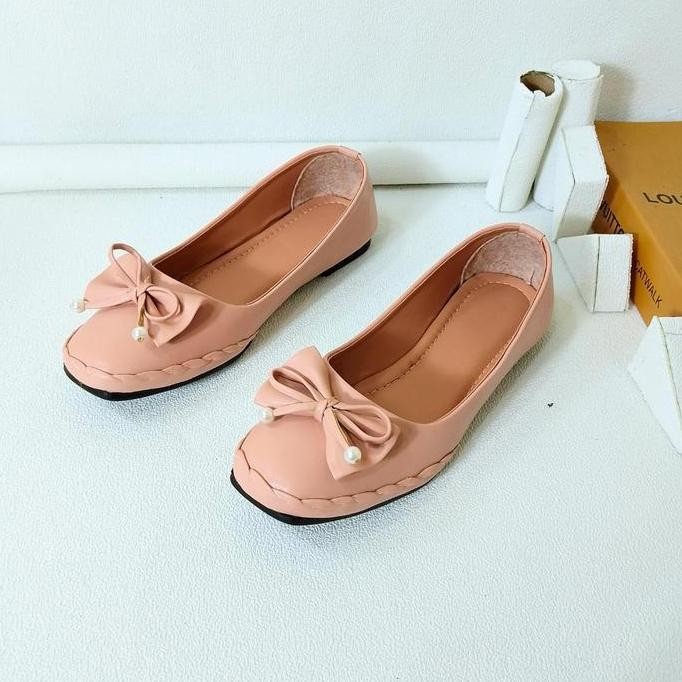 DF285>> Sandal Wanita Flat Shoes Rajut / Sendal Rajut Wanita Terbaru / Flat Shoes Vita Mule Wanita K