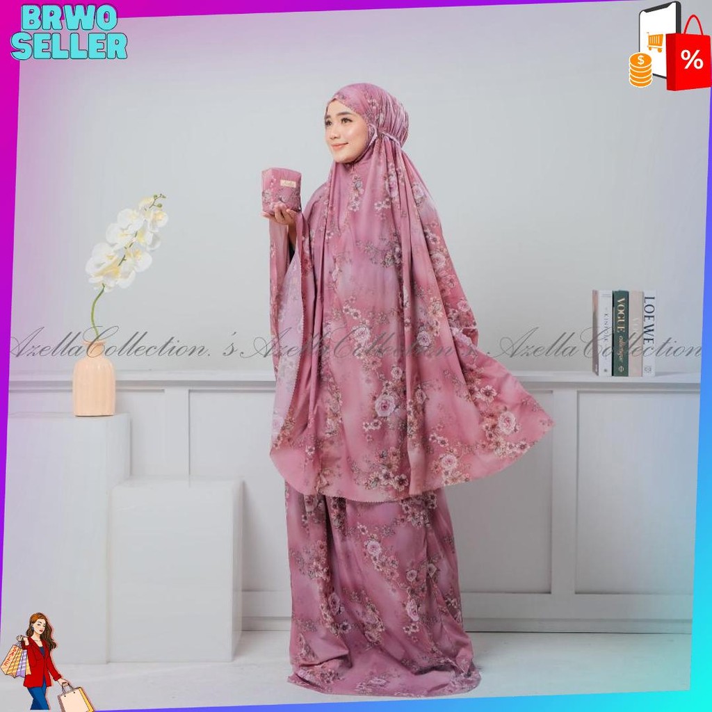 Mukena Travel Mini Parasut Premium Calya Series Harga Grosir