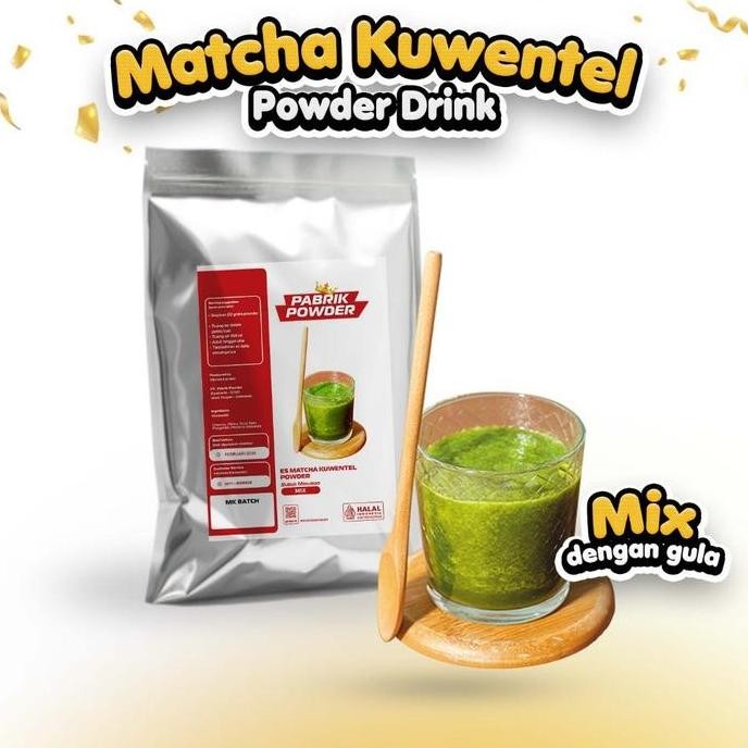 

Powder Matcha Kuwentel , Bubuk Minuman Es Matcha Kental Manis KAR