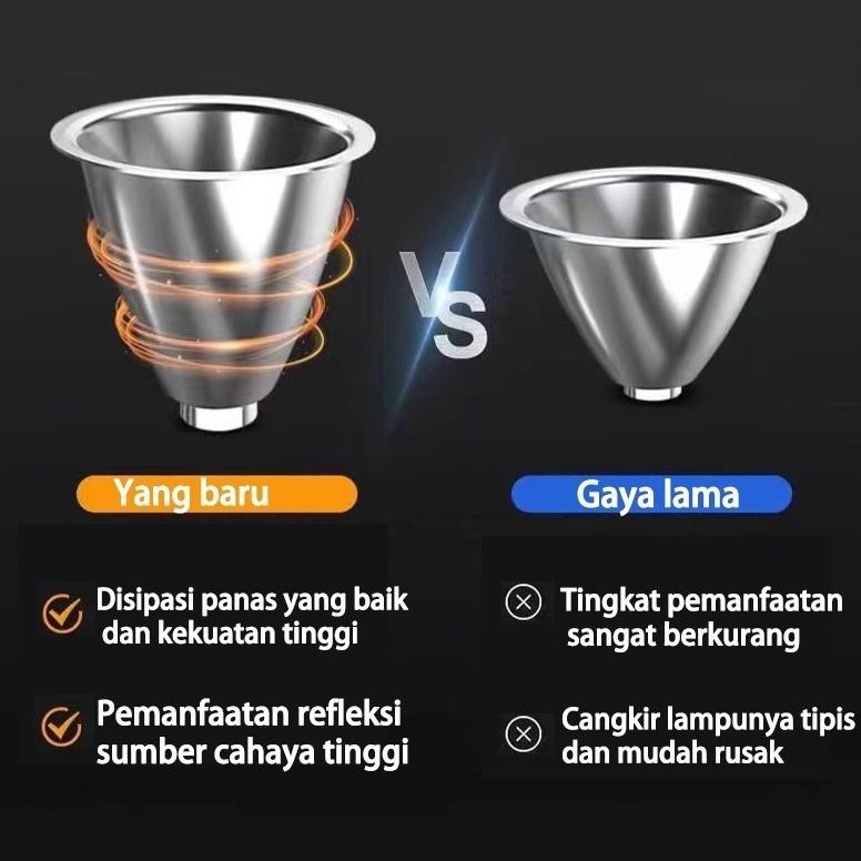 Berkualitas Super Terang Outdoor Anti Air Waterproof Zoom 300 Watt & Led Headlamp 1000 Jam Senter Ke