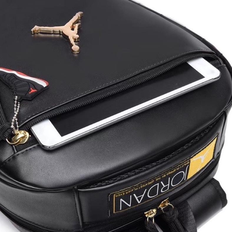 Terlaris Ransel Jordan Kulit Retro 12 / Backpack Bagpack Leather Jordan Retro 12 / Tas Sekolah / Tas