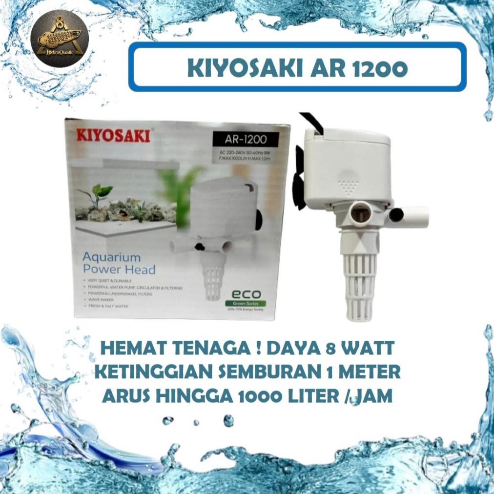 Eelic Promo Termurah Pompa Air Aquarium Aqura Sp 1200 Naik 1 M 1000 Liter Filter Aquarium Kecil Pomp