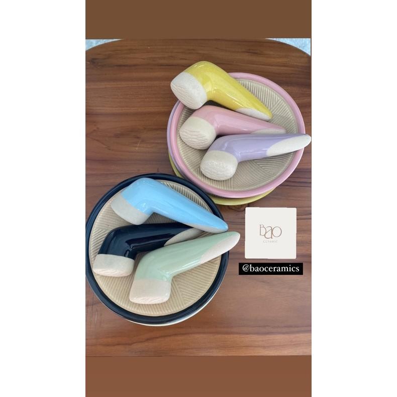 Cobek & Uleg Keramik Kecil - SNI