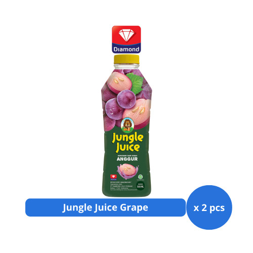 

Jungle Juice Grape 500ml x 2 pcs