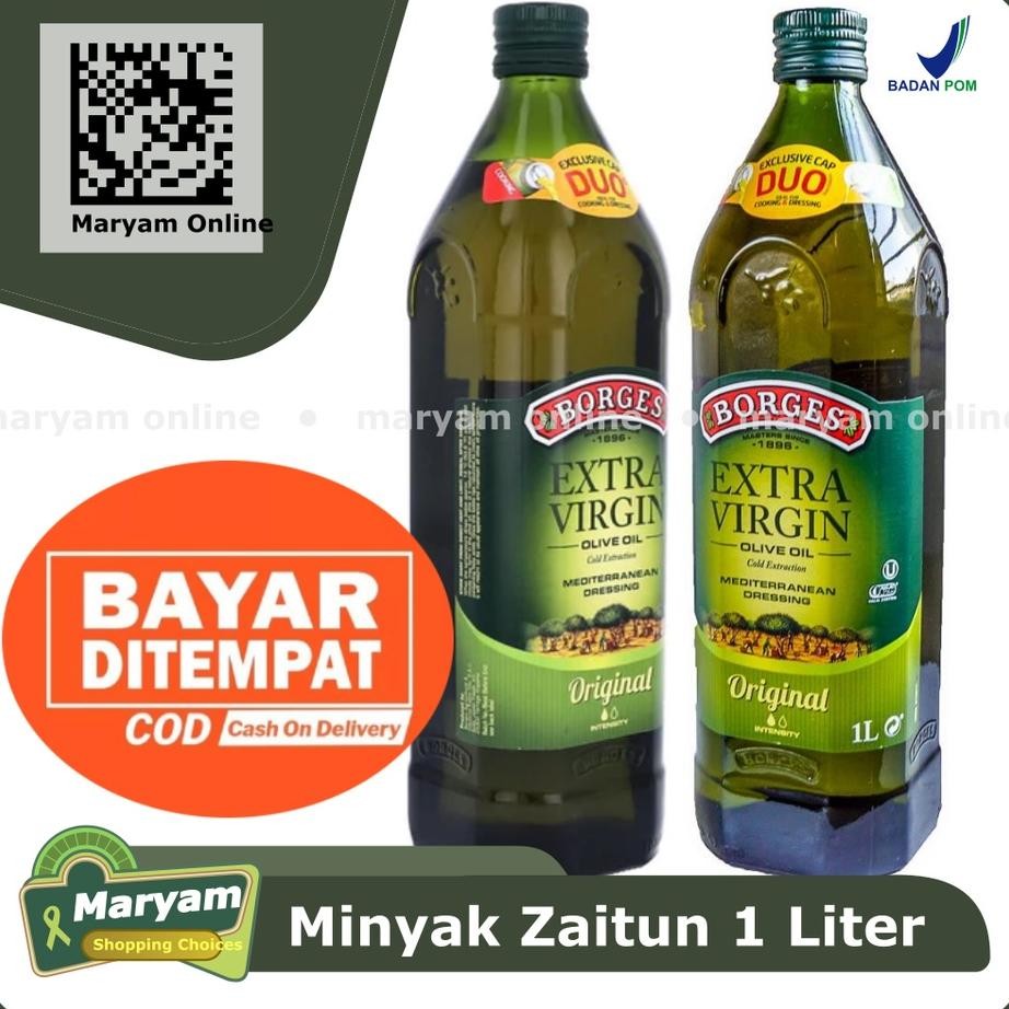 

Borges 1 Liter Minyak Zaitun Extra Virgin O Oil