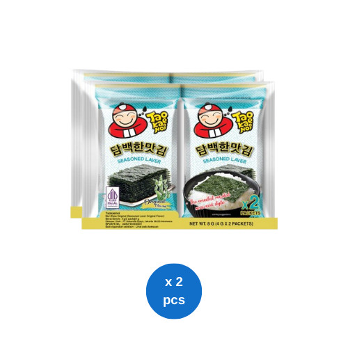 

Tao Kae Noi Seasoned Laver Original 2s @ 4gr x 2 pcs