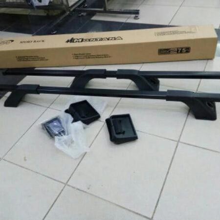 kaki rack jepit body cross bar sportrack mobil suzuki Jimny katana Hardtop