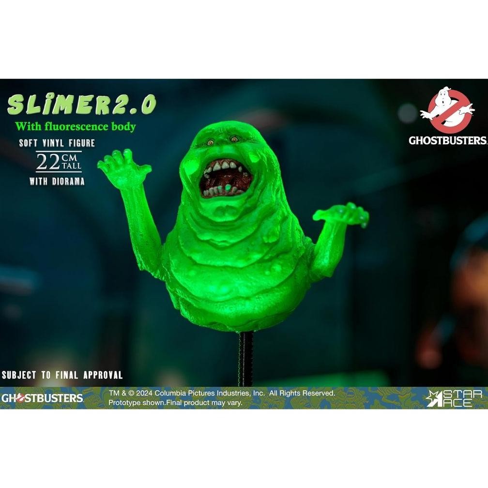 TOYS GHOSTBUSTERS: SLIMER 2.0 1:8 SCALE SOFT VINYL FIGURE ORIGINAL PRODUK