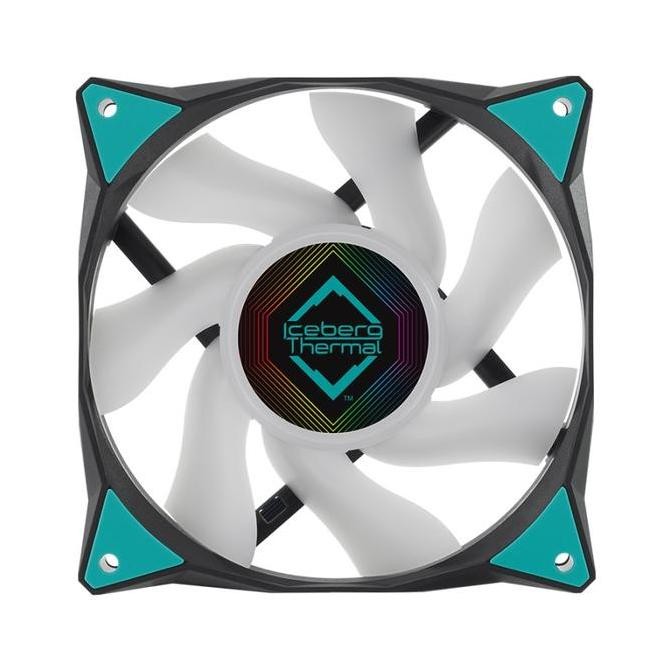 ICEBERG THERMAL IceGale ARGB fan 12cm 120mm 3PACK PWM BERGARANSI Original