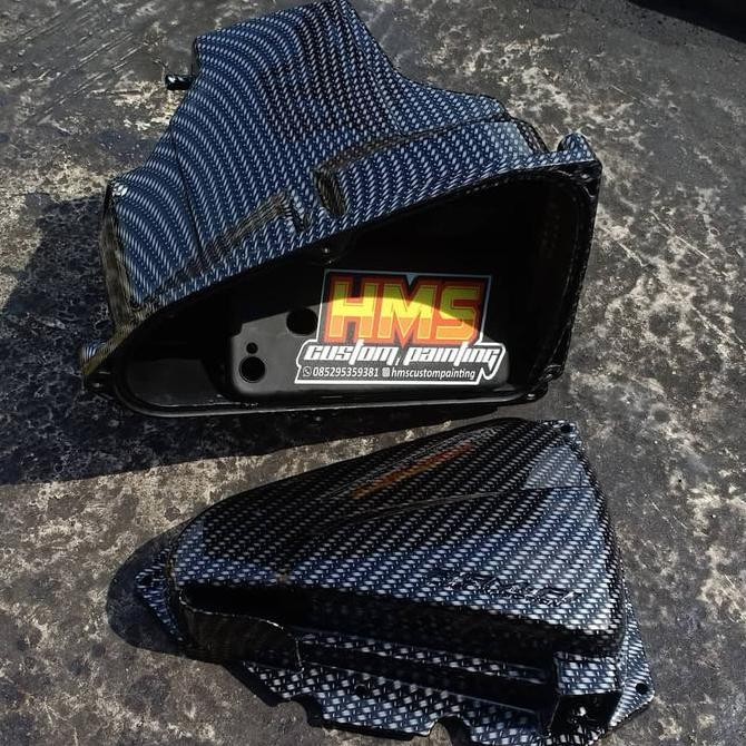 Box filter dan tutup Filter Beat dan Scopy FI satu set Full Carbon New Carbon