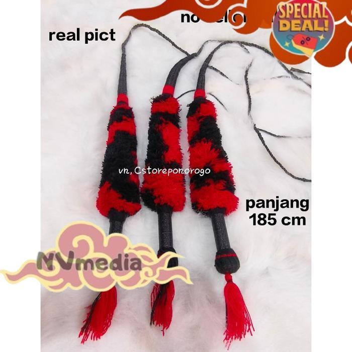 Smile Today Pecut Bopo Anak 70Rb / Pecut / Cemeti / Cambuk / Barongan / Reog / Devil / Ganongan / To