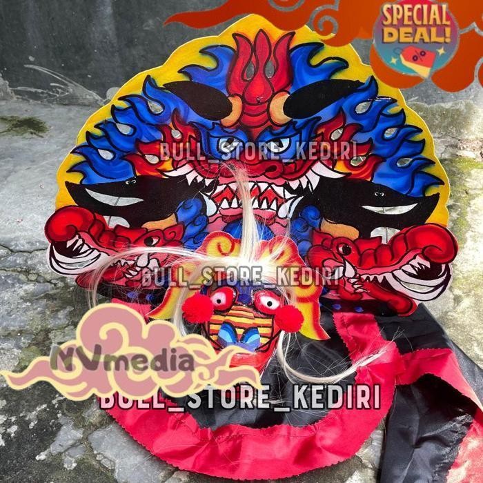 TERBAGUS BARONGAN KAYU CAPLOKAN ANAK NO.3 FREE KEMUL SUNGUT NV