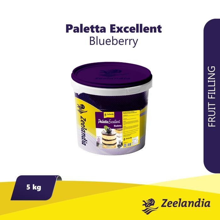 

HOT SALE! Paletta Excellent Blueberry 5 Kg - Zeelandia - Selai - Filling