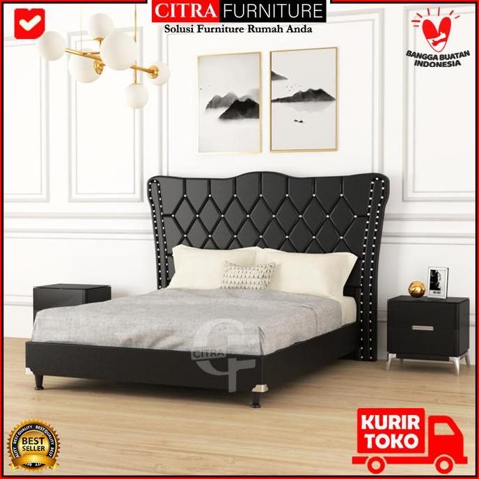 Dipan divan sandaran untuk springbed atau kasur (180x200)-ROYAL SALUTE