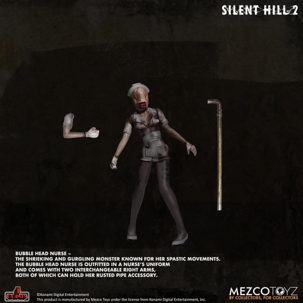 MEZCO TOYZ SILENT HILL 2 5 POINTS DELUXE FIGURE BOXED SET ORIGINAL PRODUK