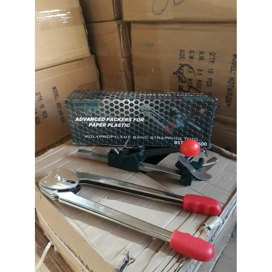 

Promo strapping band 15mm BESTTOOLS alat klem packing kardus alat packer COD