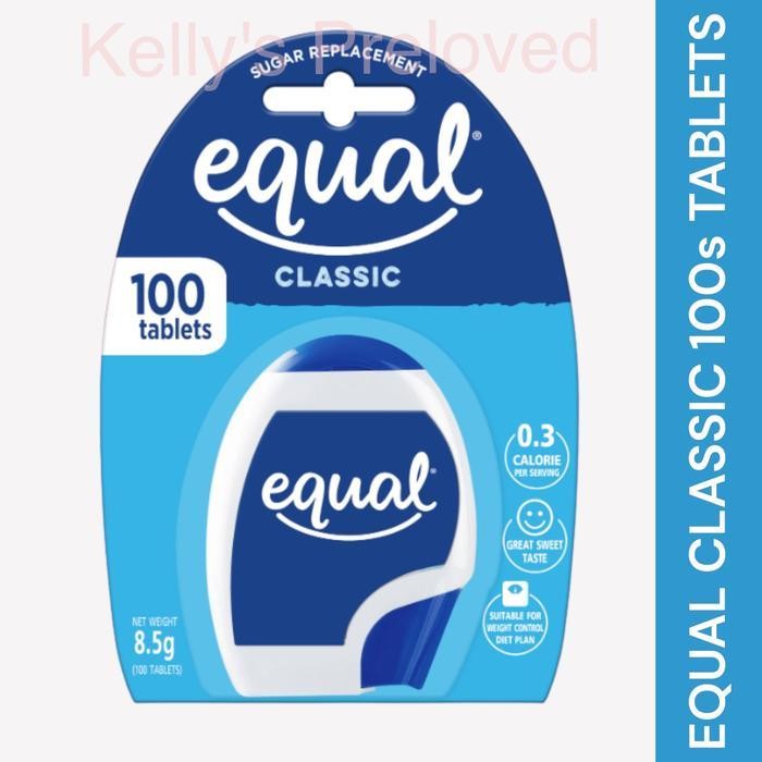 

Equal Classic Tablet | Sweetener Zero Calorie | Pemanis Pengganti Gula