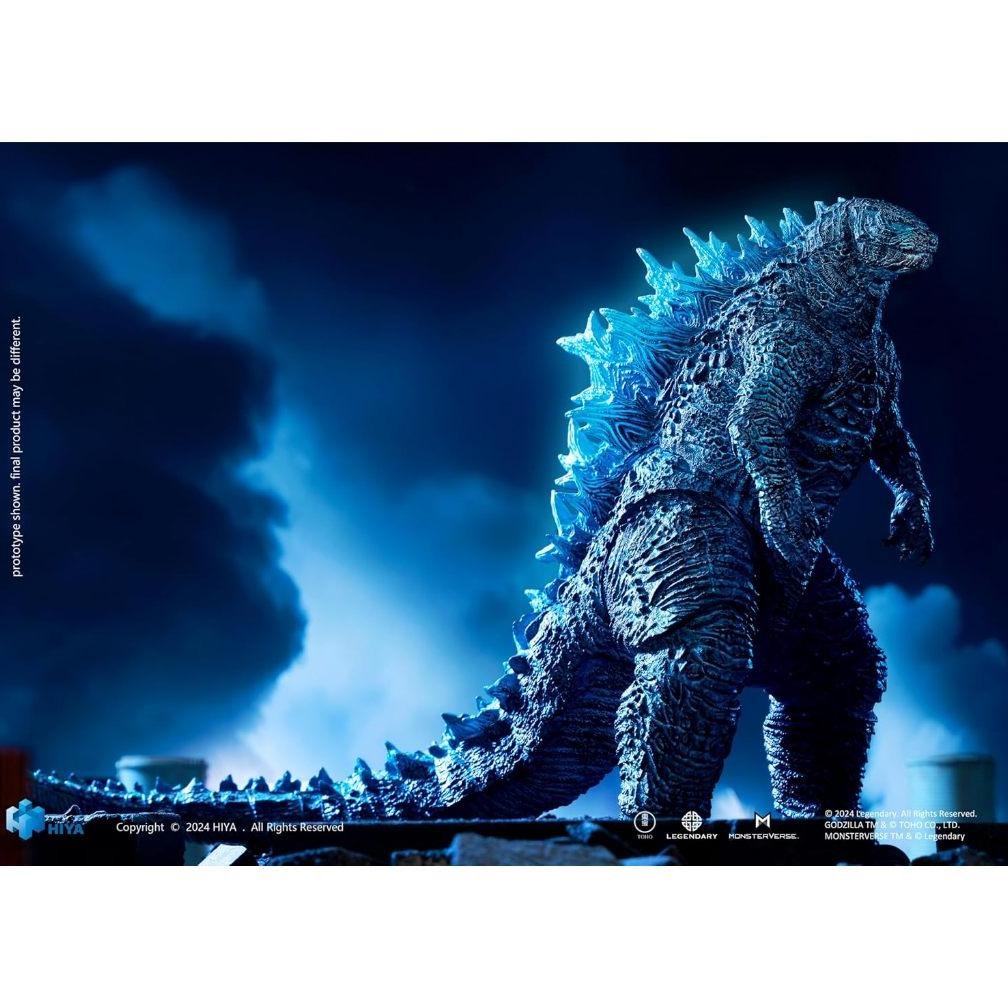 HIYA TOYS GODZILLA X KONG THE NEW EMPIRE - ENERGIZED GODZILLA EXQUISITE BASIC SERIES ACTIONFIGUR