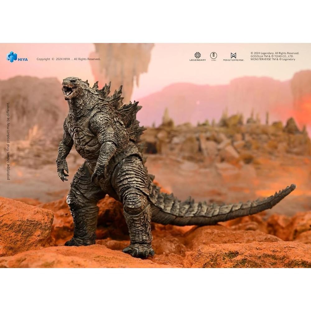 HIYA TOYS GODZILLA X KONG: THE NEW EMPIRE - GODZILLA RE-EVOLVED EXQUISITE SERIES PREVIEWS EXCLUSIVE