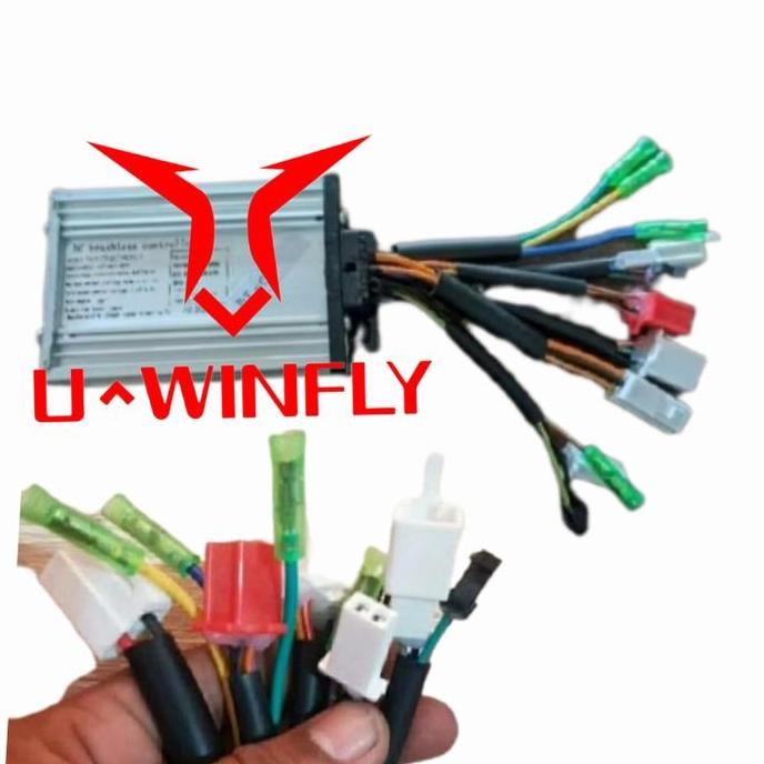 CONTROLLER SEPEDA LISTRIK U WINFLY 500 WATT