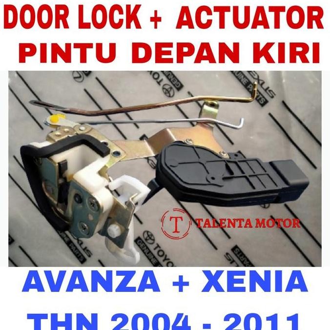 HARGA DISC - DOOR LOCK + ACTUATOR DEPAN KIRI AVANZA XENIA LAMA DOR LOK + CENTRAL