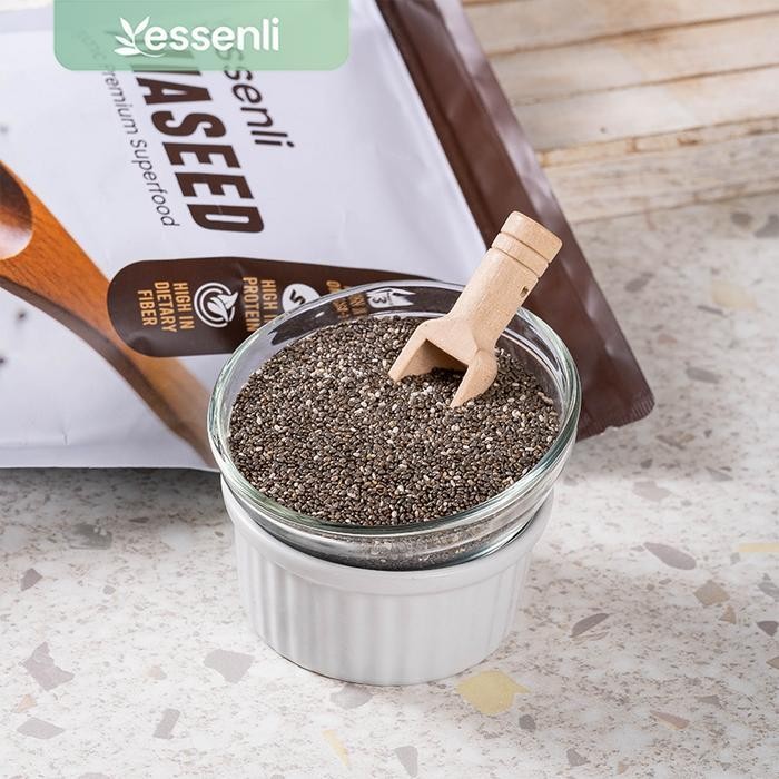 

ES ESSENLI Premium Organic Chiaseed 1kg / Biji Chia Seed