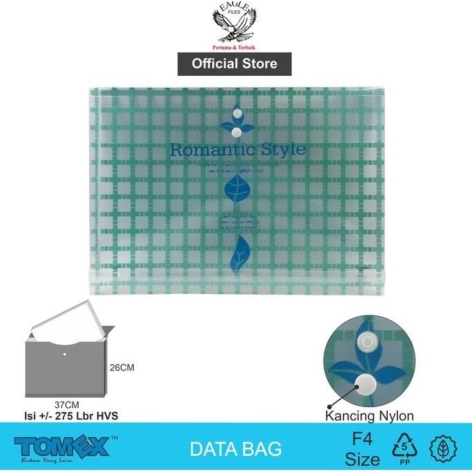 

NEW - Map Kancing Plastik / Data bag / Tomex Romantic Style TX 200 H