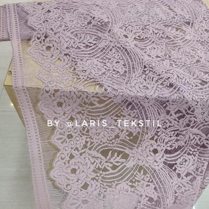 Bakal Kebaya/ Kain Brokat / Brokat Semi Prancis Panel