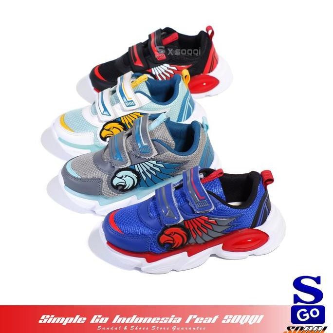 Ando Alcotan Bola sepatu anak laki-laki tk sd original sepatu anak2 cowok ori sepatu anak sneakers 2