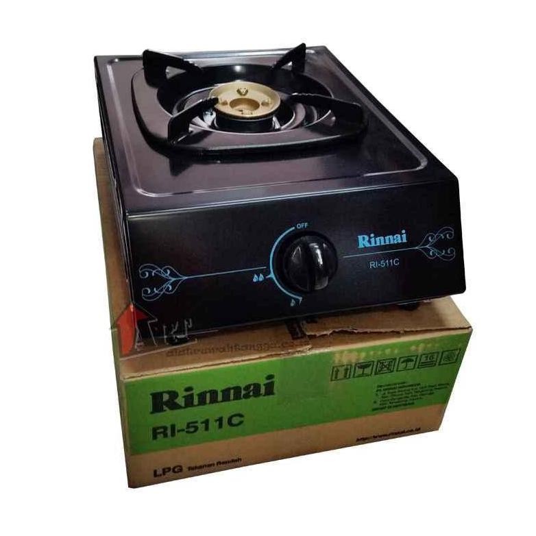 PAKET HEMAT KOMPOR + REGULATOR RINNAI RI 511C / RI-511C / RI511 C / RI 511 C (1 TUNGKU)
