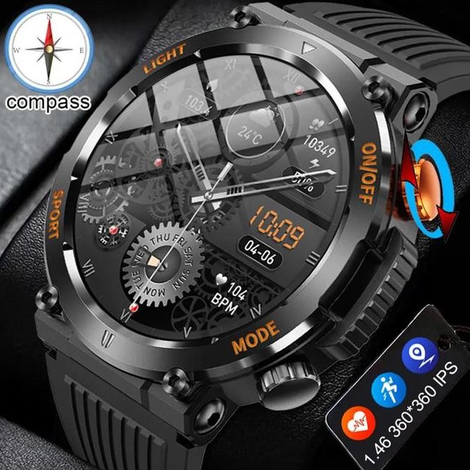 TERMURAH - BIDEN Smart Watch Jam Tangan Touch Screen Sport Jam Pin