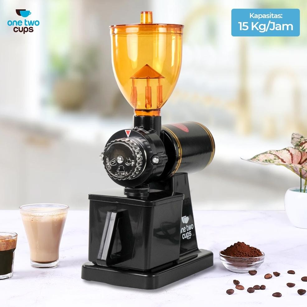One Two Cups 600N Alat Penggiling Kopi Electric Coffee Mill Grinder Mesin Penghalus Biji Elektrik Pe
