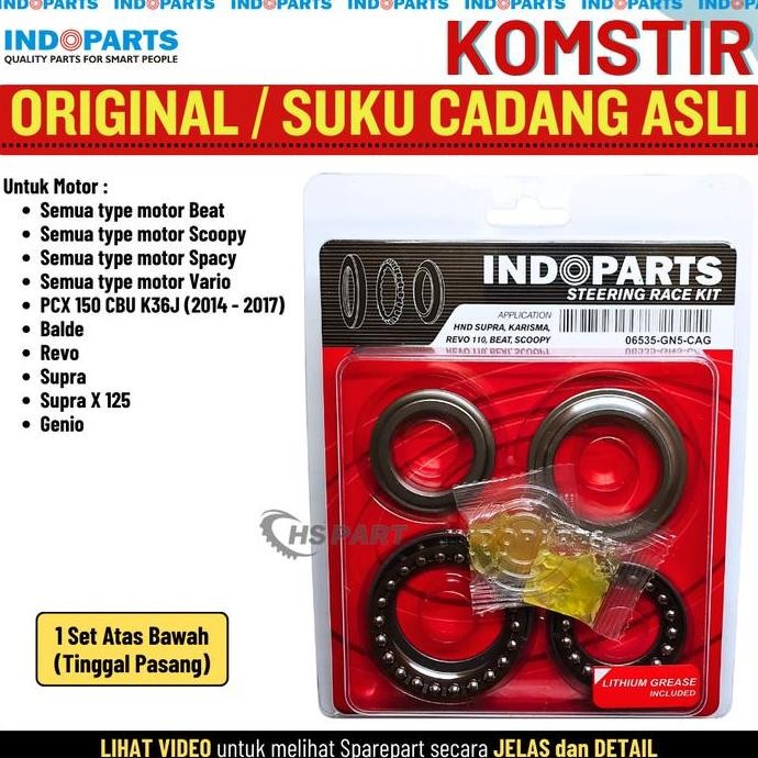 PROMO - Komstir Kones Beat Fi POP Street Deluxe Karbu Scoopy Vario 0 2 0 60 Indoparts 00%